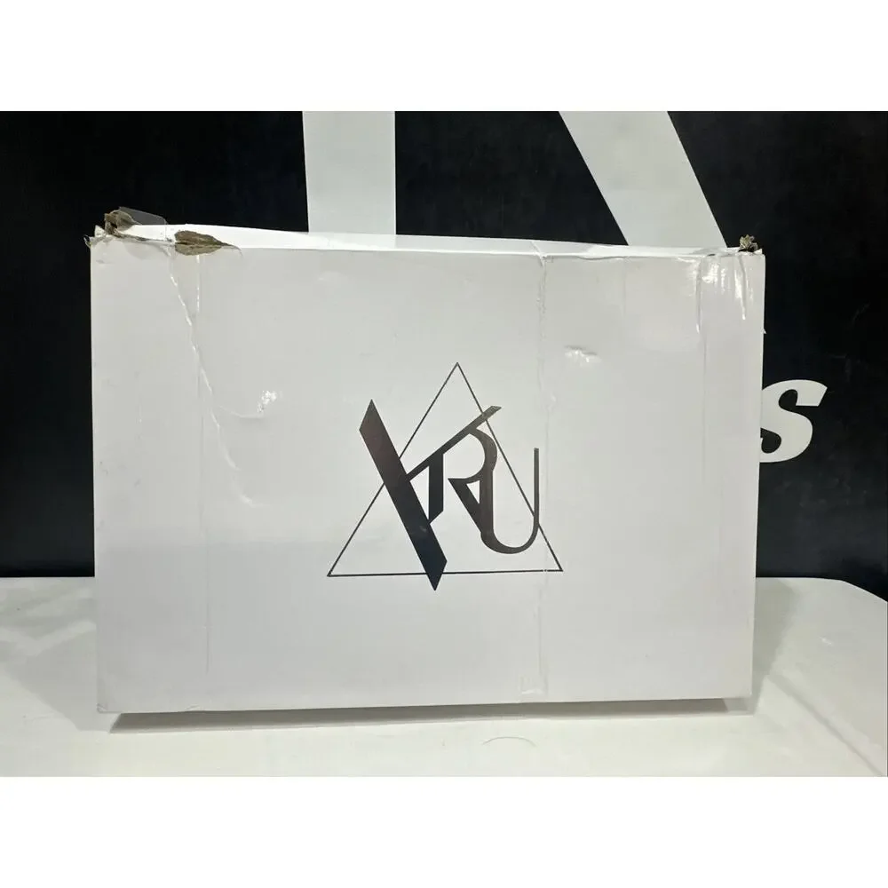 Y.R.U. Krush Platform Boots in White Glitter - Size 10 - Picture 7 of 9